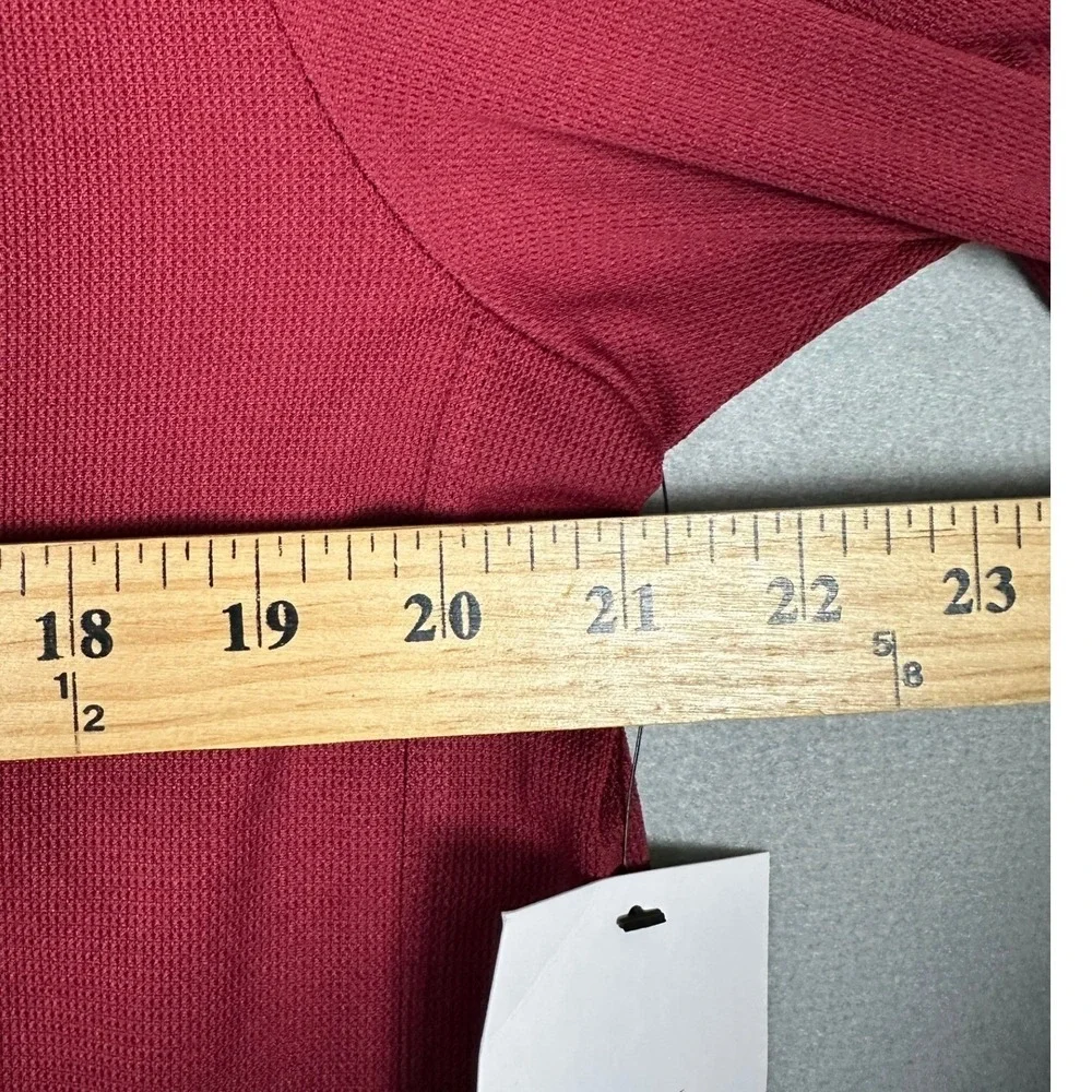NEW Nike Golf Polo Shirt Mens Medium Burgundy Red Performance Rugby Short Sleeve